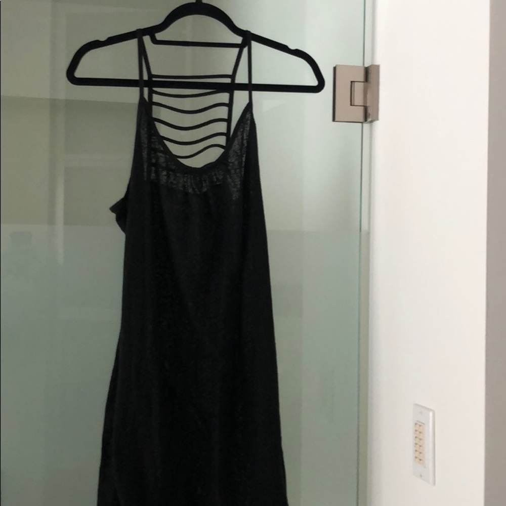 Xhilaration Swim Coverup, Medium, Black